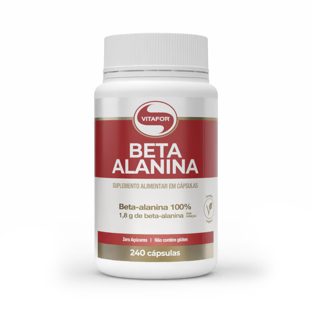 BETA-ALANINA 240 Cápsulas — foto do produto em fundo branco