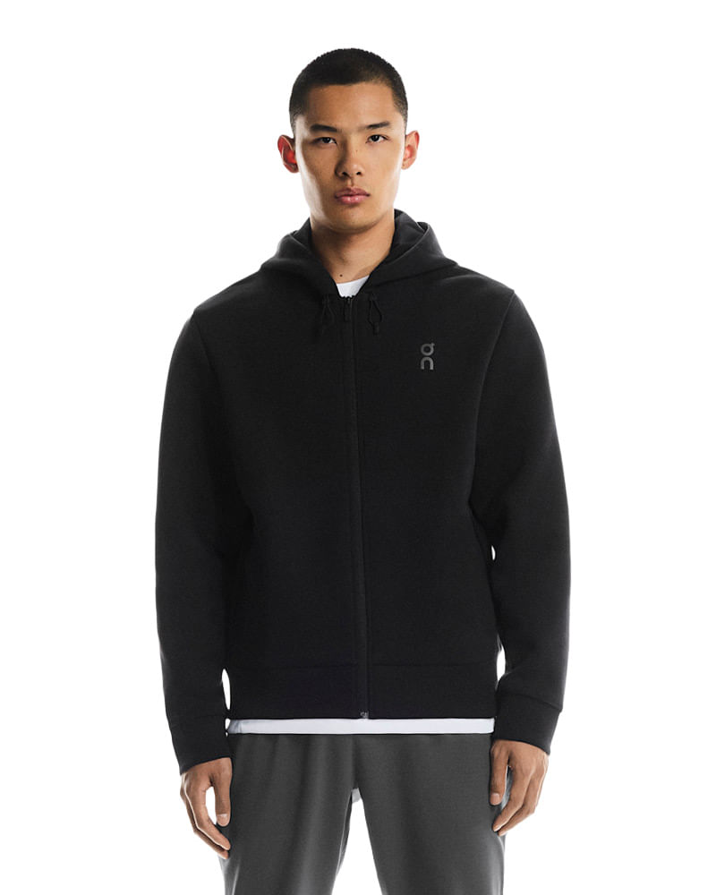 Blusão On Focus Tech Zip Hoodie 1 Masculino — foto do produto em fundo branco