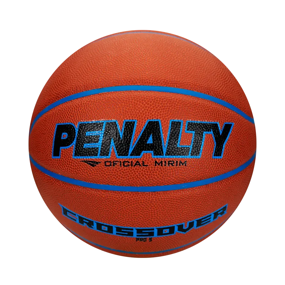 Bola De Basquete Penalty Mirim Crossover Pro 5 — foto do produto em fundo branco