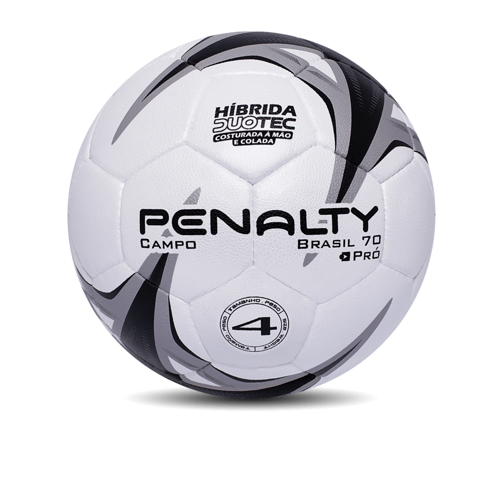 Bola de Futebol de Campo Penalty Brasil 70 Pro N4 – Oficial Sub-9 e Sub-11 Infantil — foto do produto em fundo branco