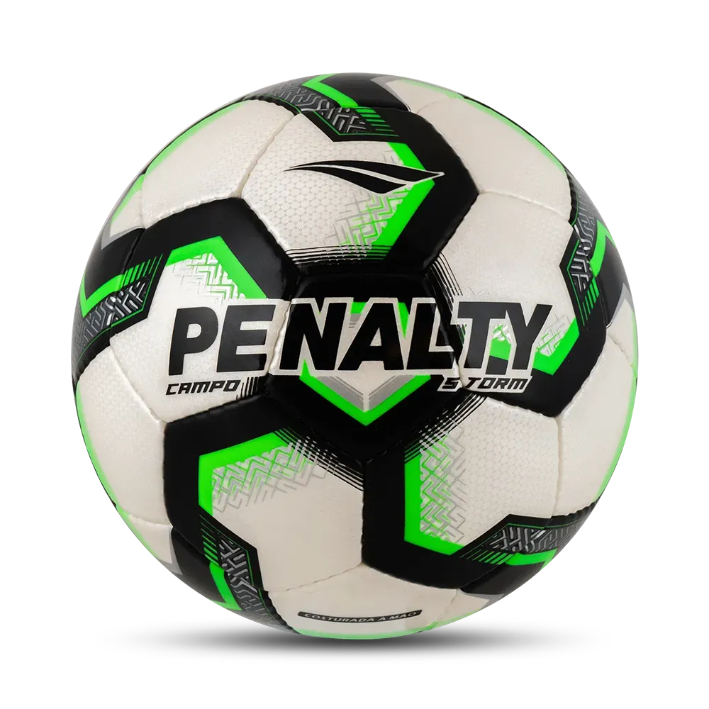 Bola de Futebol de Campo Penalty Storm N3 Infantil XXI - Ideal para Crianças de 5 a 8 anos — foto do produto em fundo branco