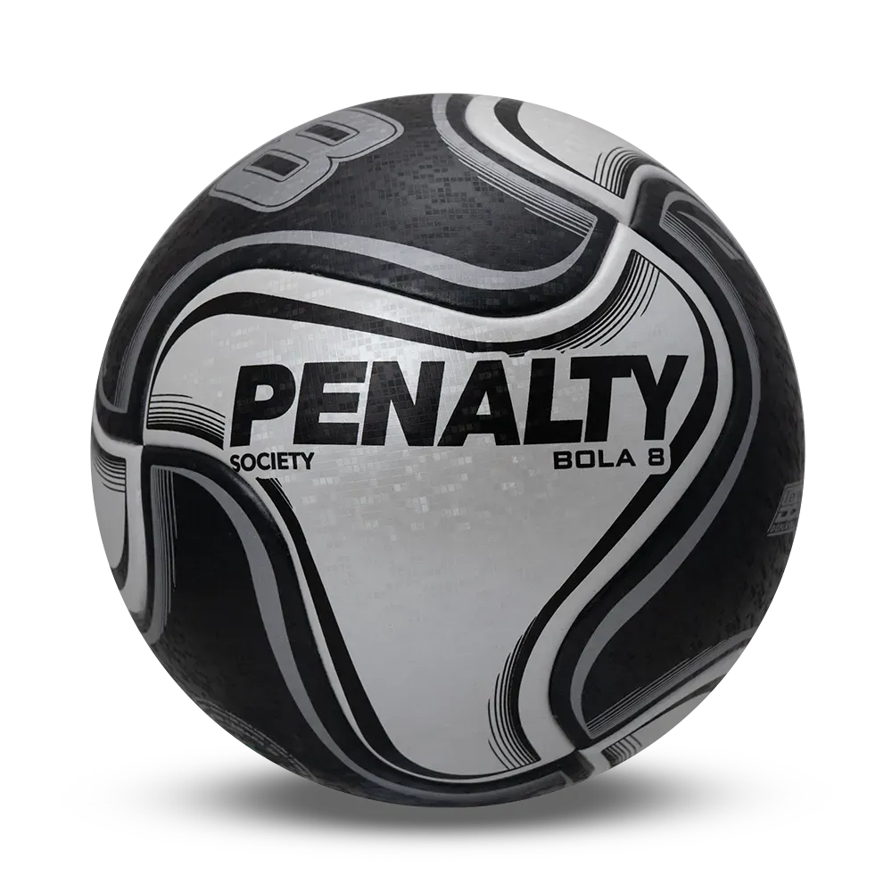 Bola de Futebol Society Penalty 8 X — foto do produto em fundo branco