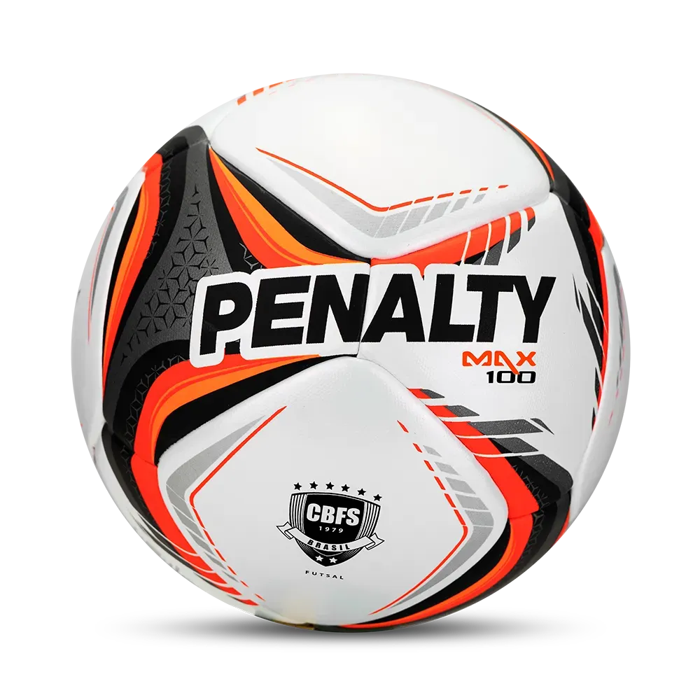Bola Futsal Penalty Max 100 Xxvi Infantil Sub 9 e Sub 11 — foto do produto em fundo branco