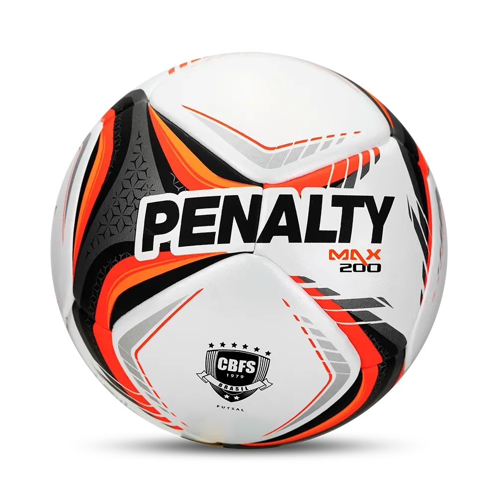 Bola Futsal Penalty Max 200 Xxvi Sub 12 e Sub 13 — foto do produto em fundo branco