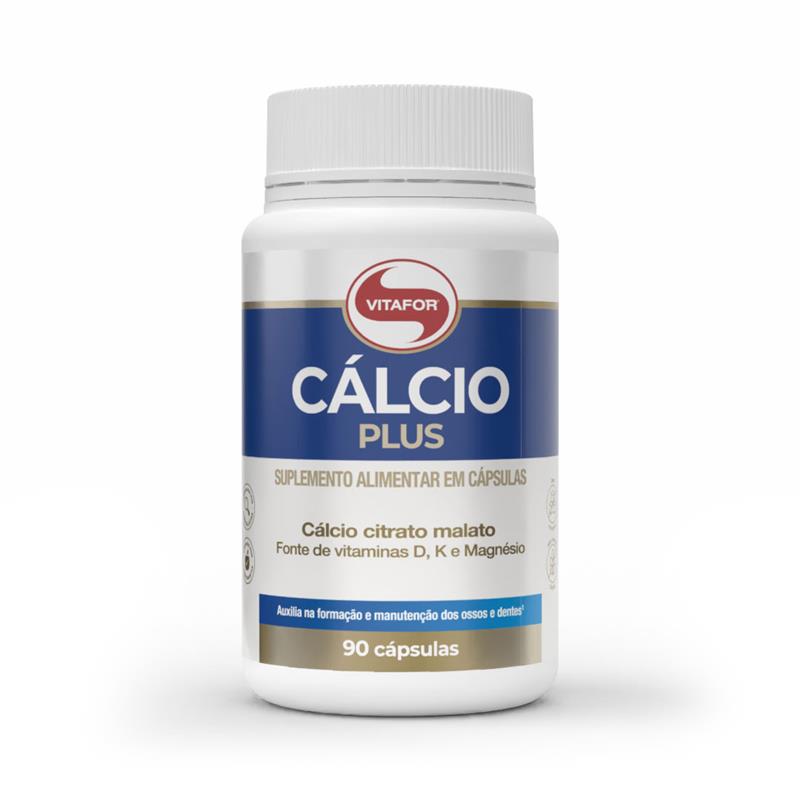 CÁLCIO PLUS 90 Cápsulas — foto do produto em fundo branco