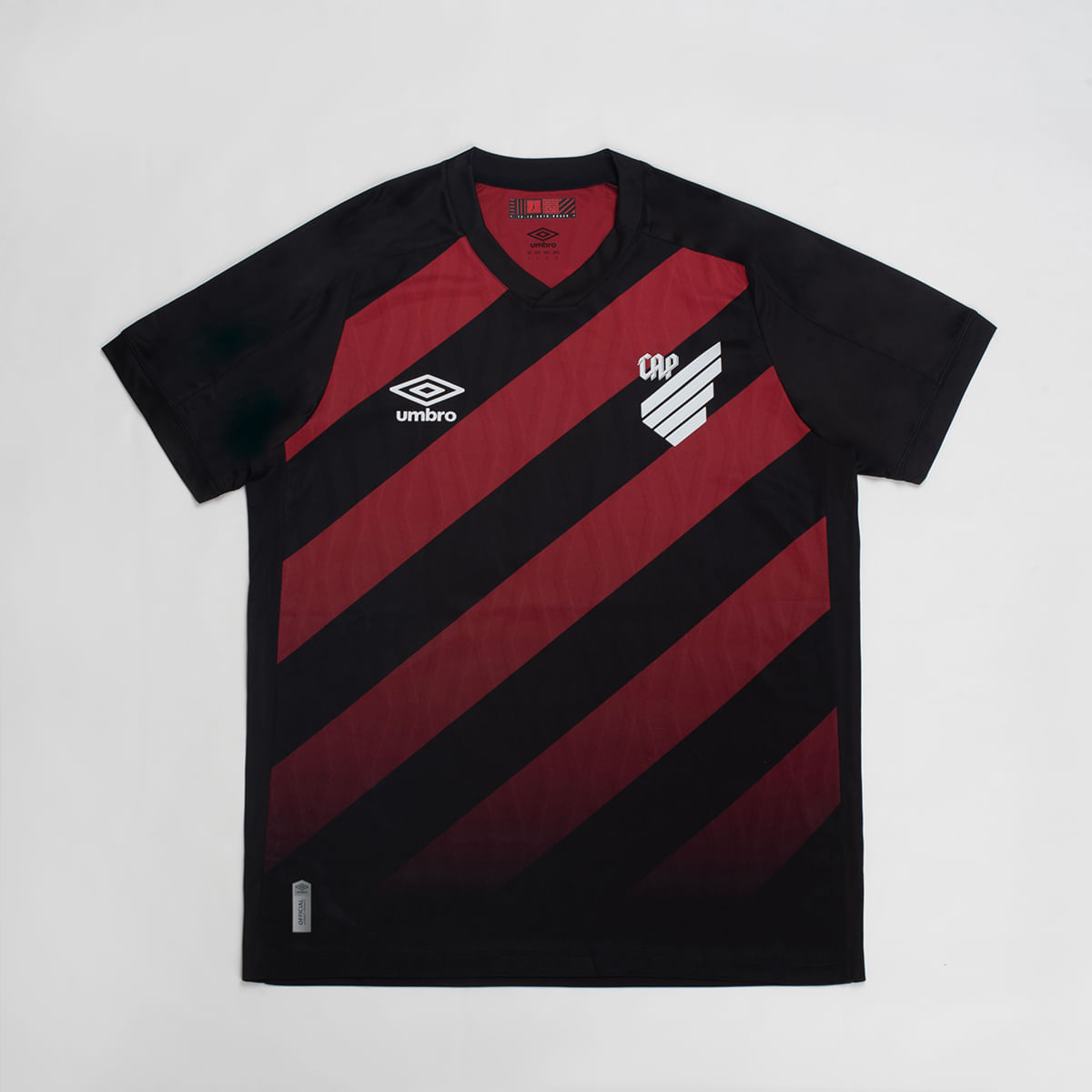 Camisa Masculina Umbro Cap Home 2026 Torcedor S/N — foto do produto em fundo branco