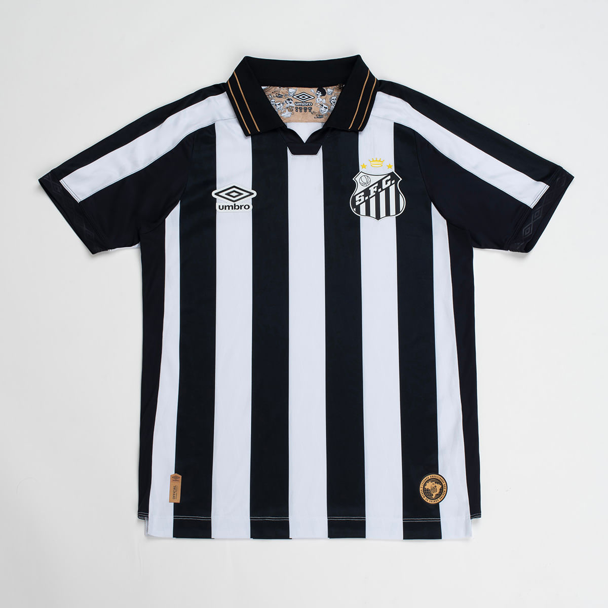 Camisa Masculina Umbro Santos Away 2026 Jogador N10 — foto do produto em fundo branco