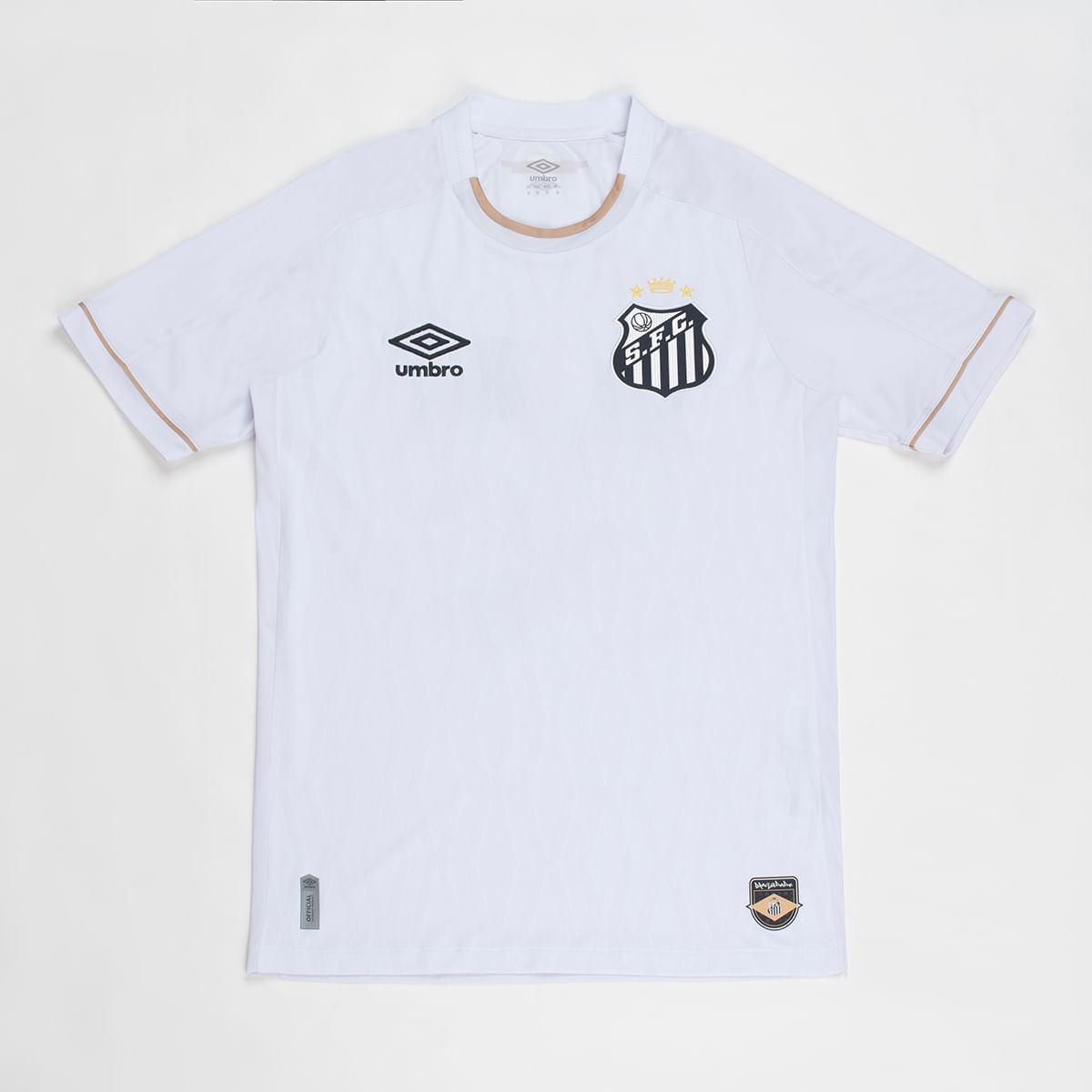 Camisa Masculina Umbro Santos Home 2026 Torcedor S/N — foto do produto em fundo branco