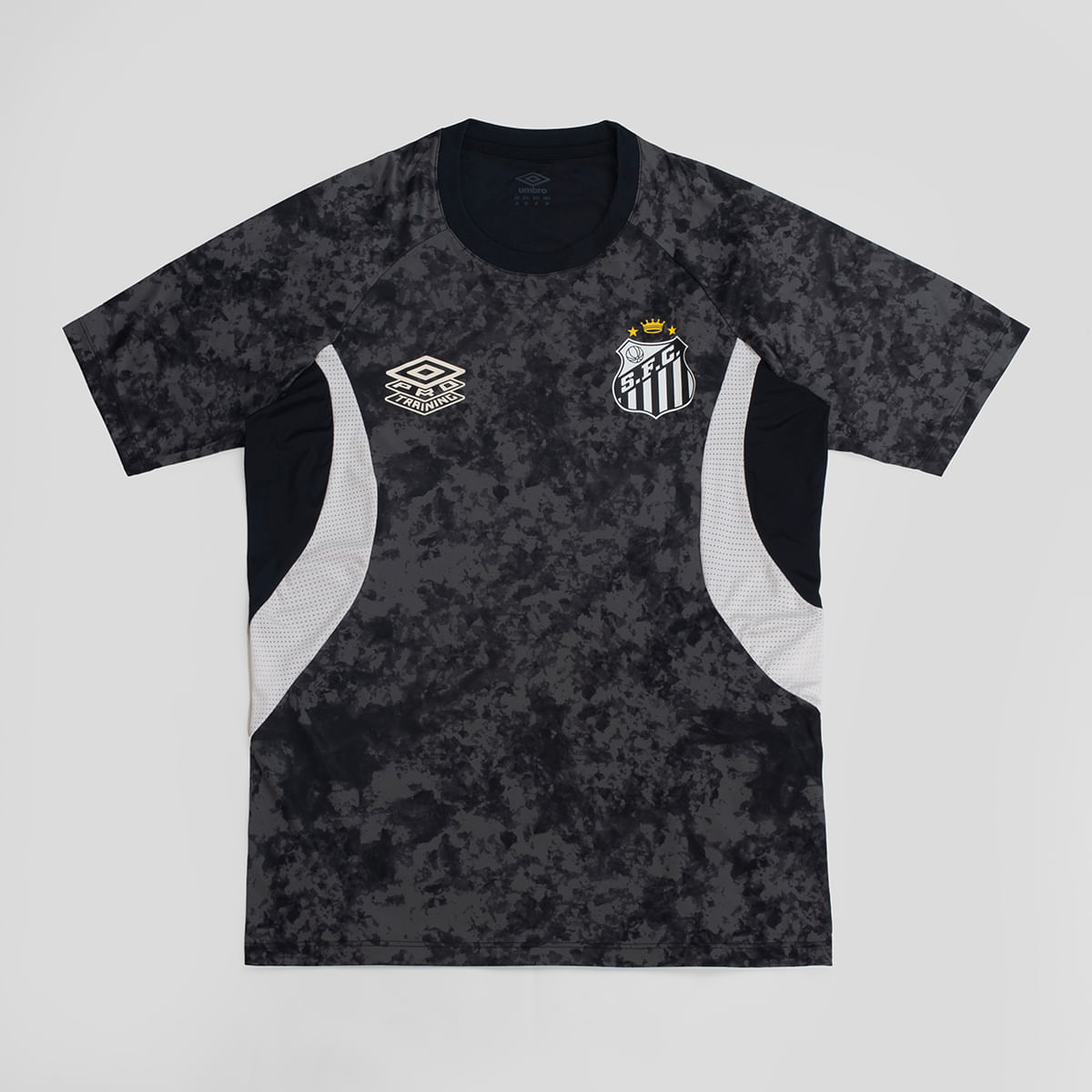 Camisa Masculina Umbro Santos Treino 2026 — foto do produto em fundo branco