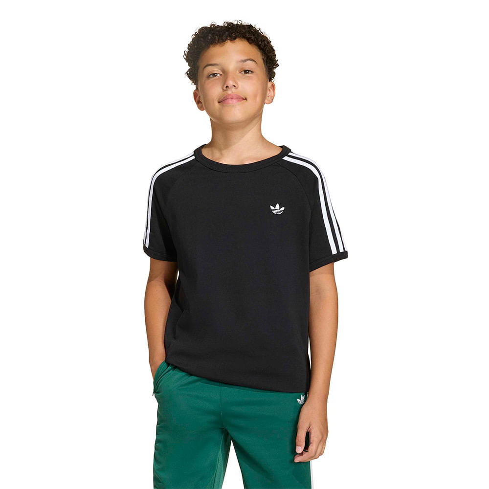 Camiseta adidas Classica Adicolor Infantil — foto do produto em fundo branco
