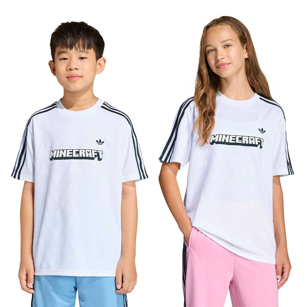 Camiseta adidas Loose Jersey Infantil — foto do produto em fundo branco