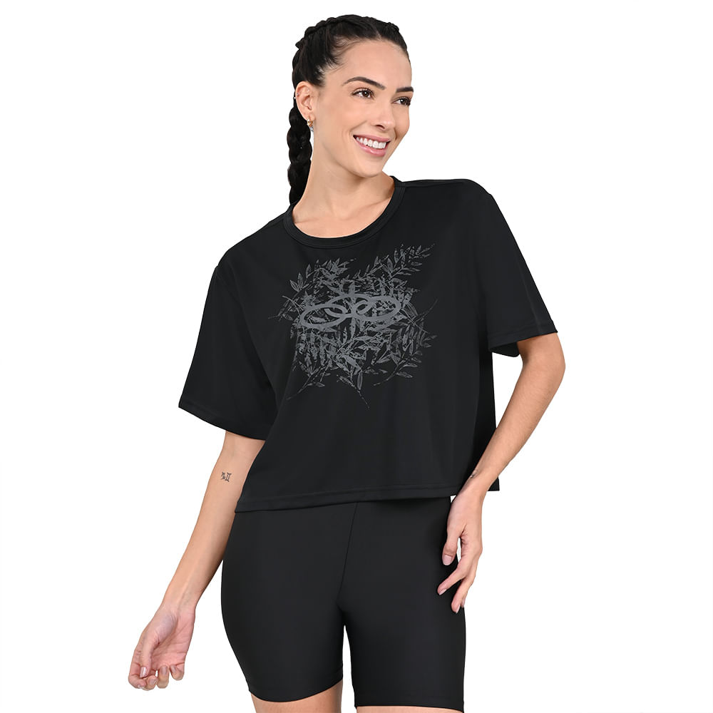 Camiseta Box Complemento Olympikus Feminina — foto do produto em fundo branco