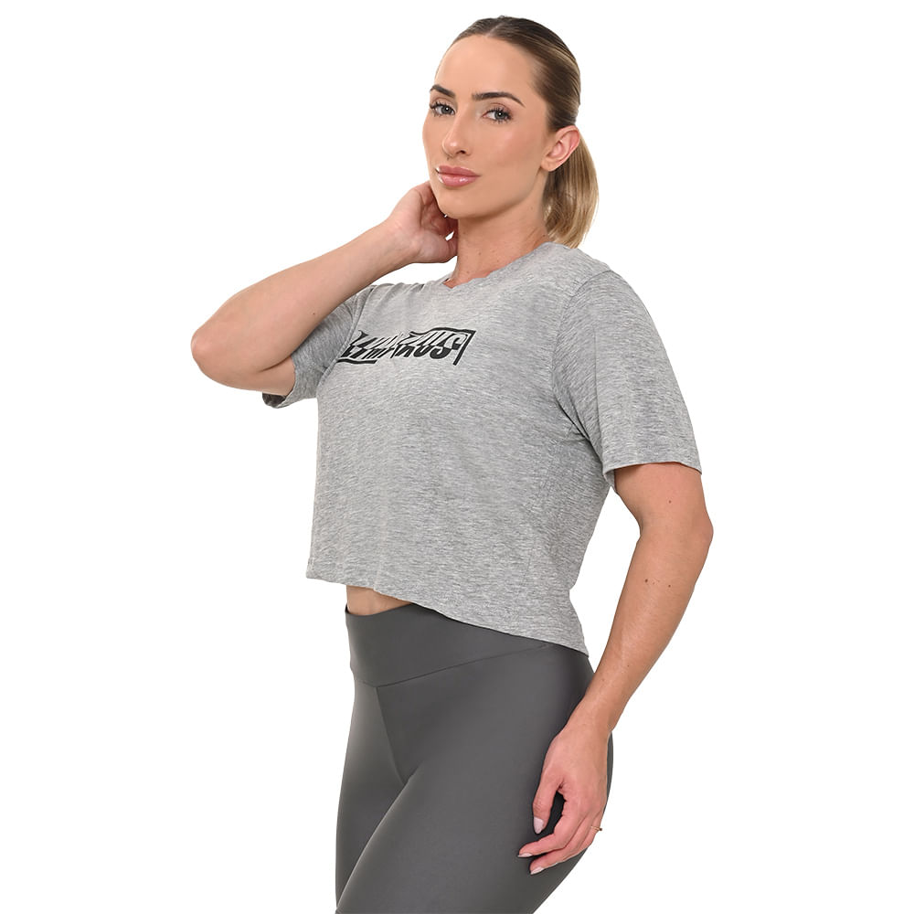 Camiseta Box Graphic Olympikus Feminina — foto do produto em fundo branco