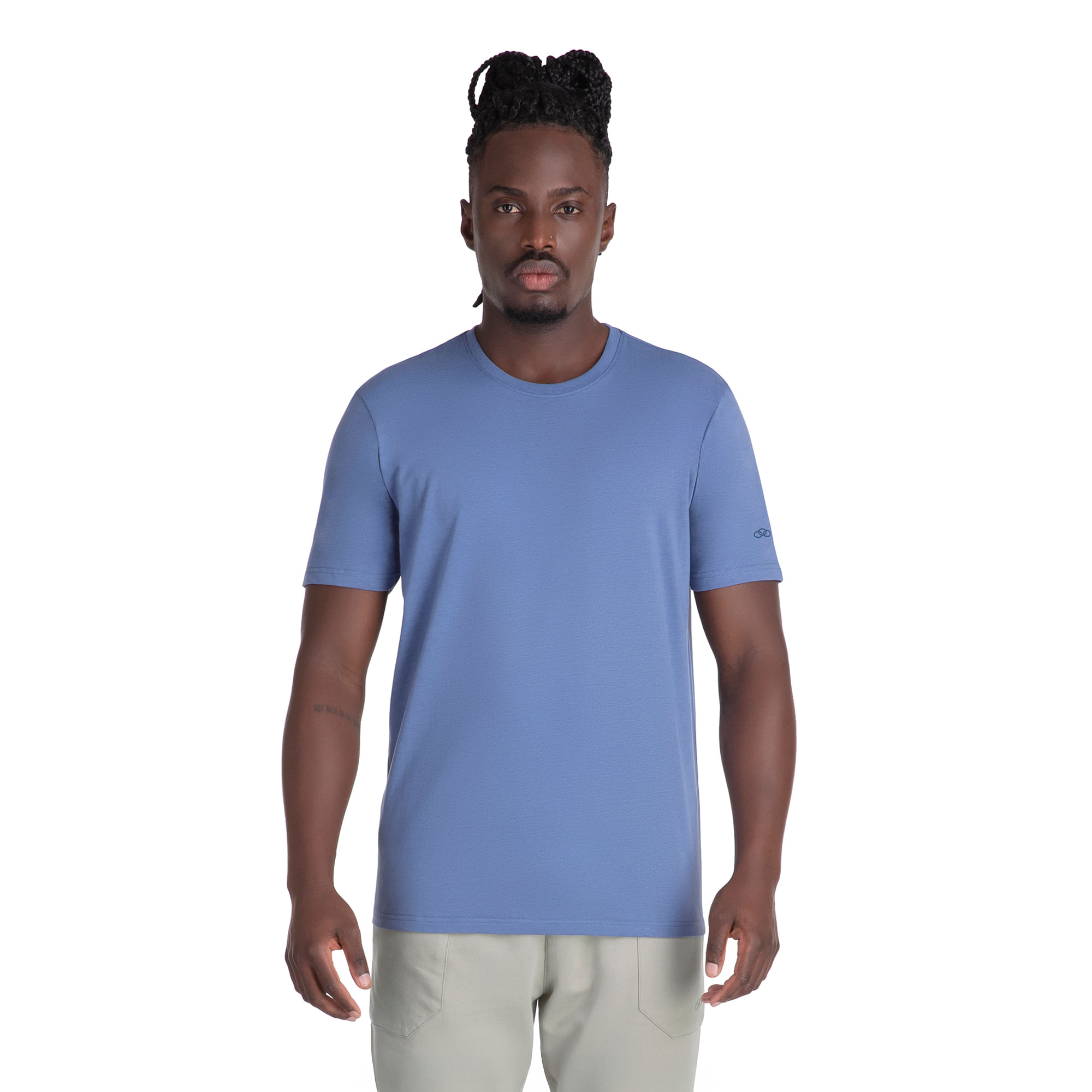 Camiseta Comfy Classica Olympikus Masculina — foto do produto em fundo branco
