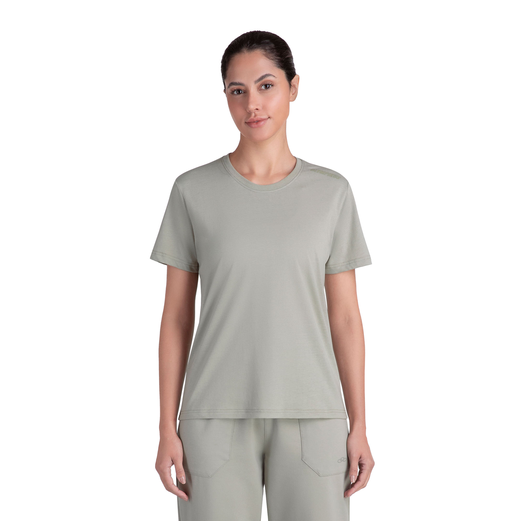 Camiseta Comfy Corre 2.0 Olympikus Feminina — foto do produto em fundo branco