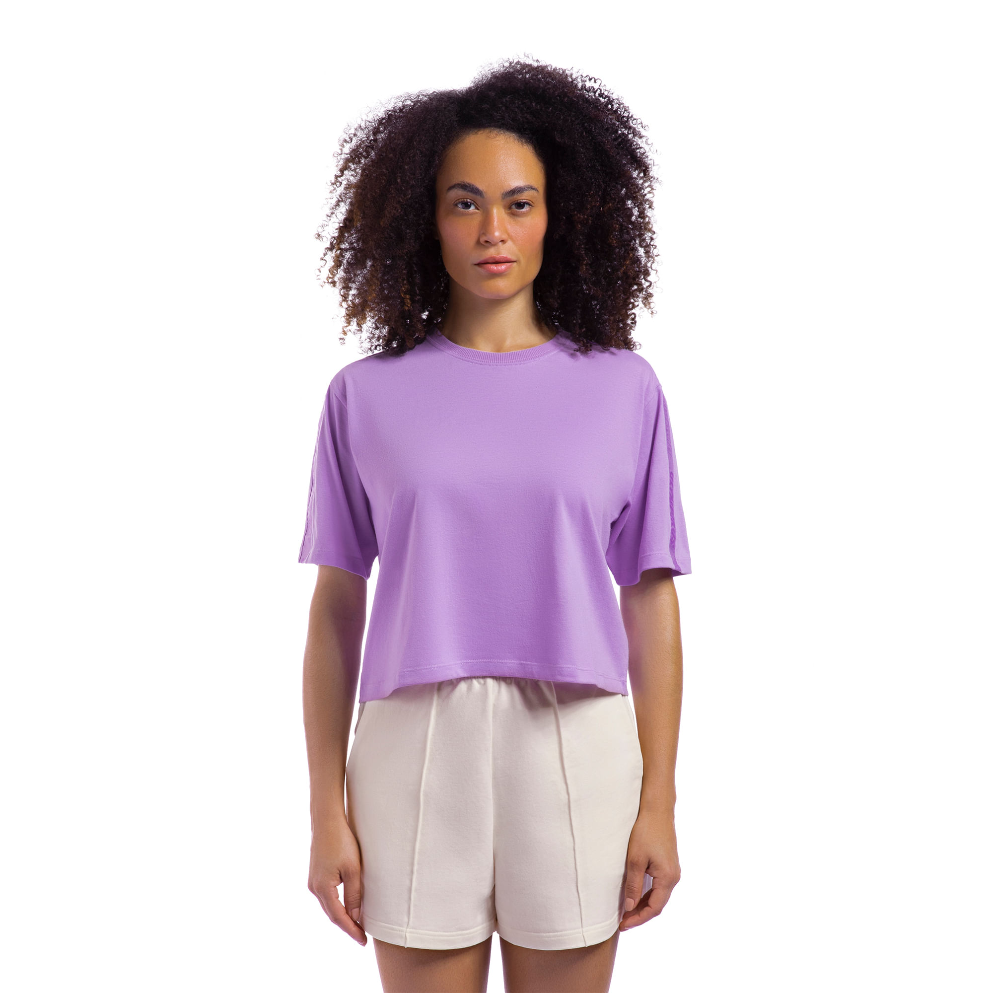 Camiseta Comfy Tape Olympikus Feminina — foto do produto em fundo branco
