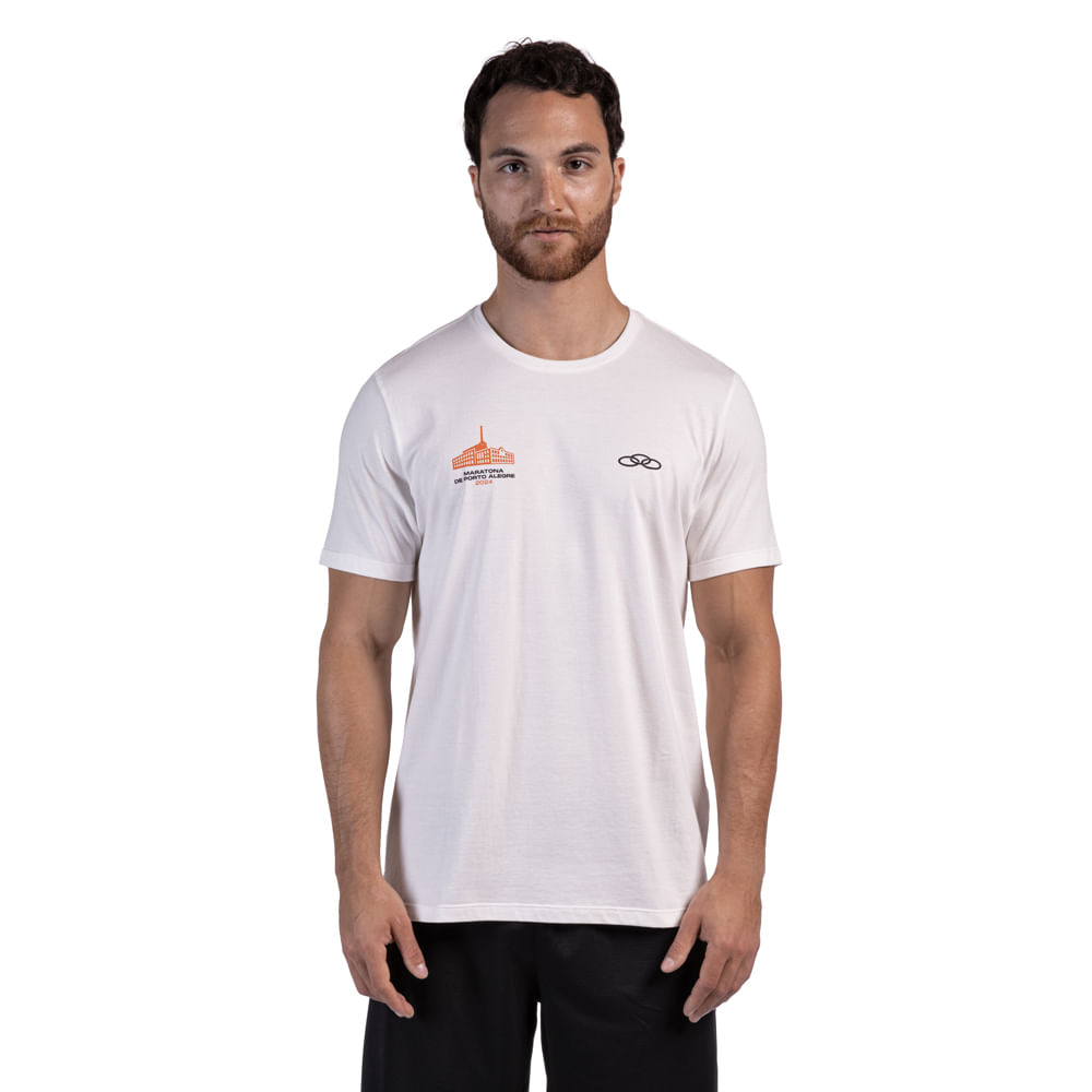 Camiseta Corra para a História Olympikus — foto do produto em fundo branco