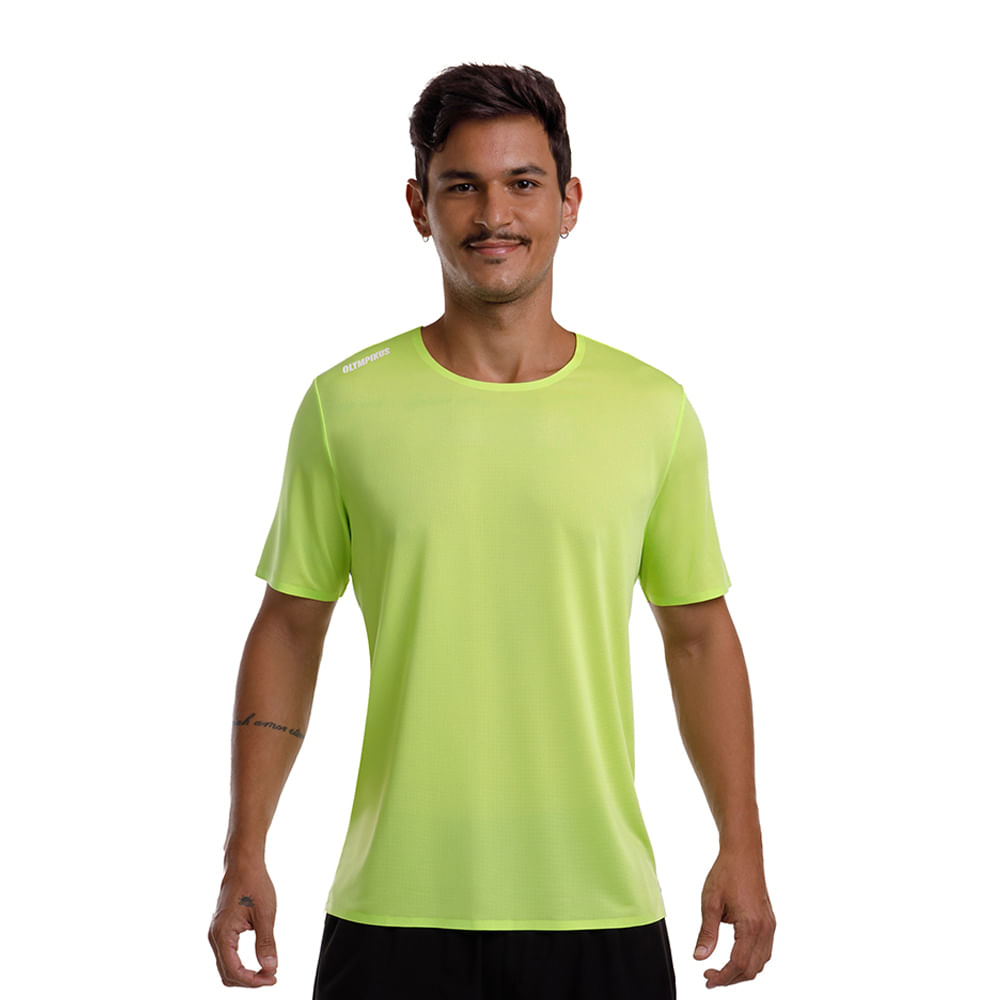 Camiseta Corre Olympikus Masculina — foto do produto em fundo branco