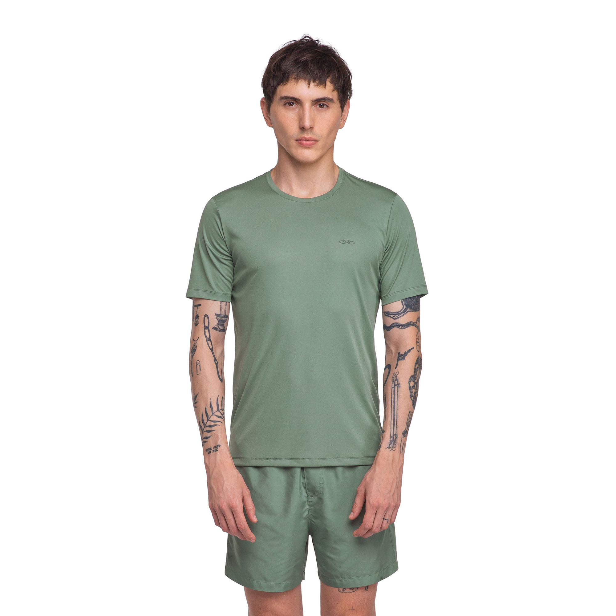 Camiseta Essential Manga Curta Olympikus — foto do produto em fundo branco
