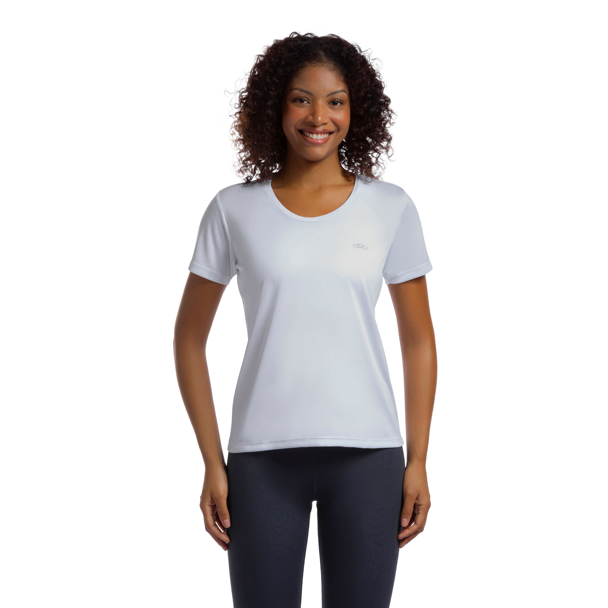 Camiseta Essential Manga Curta Olympikus — foto do produto em fundo branco