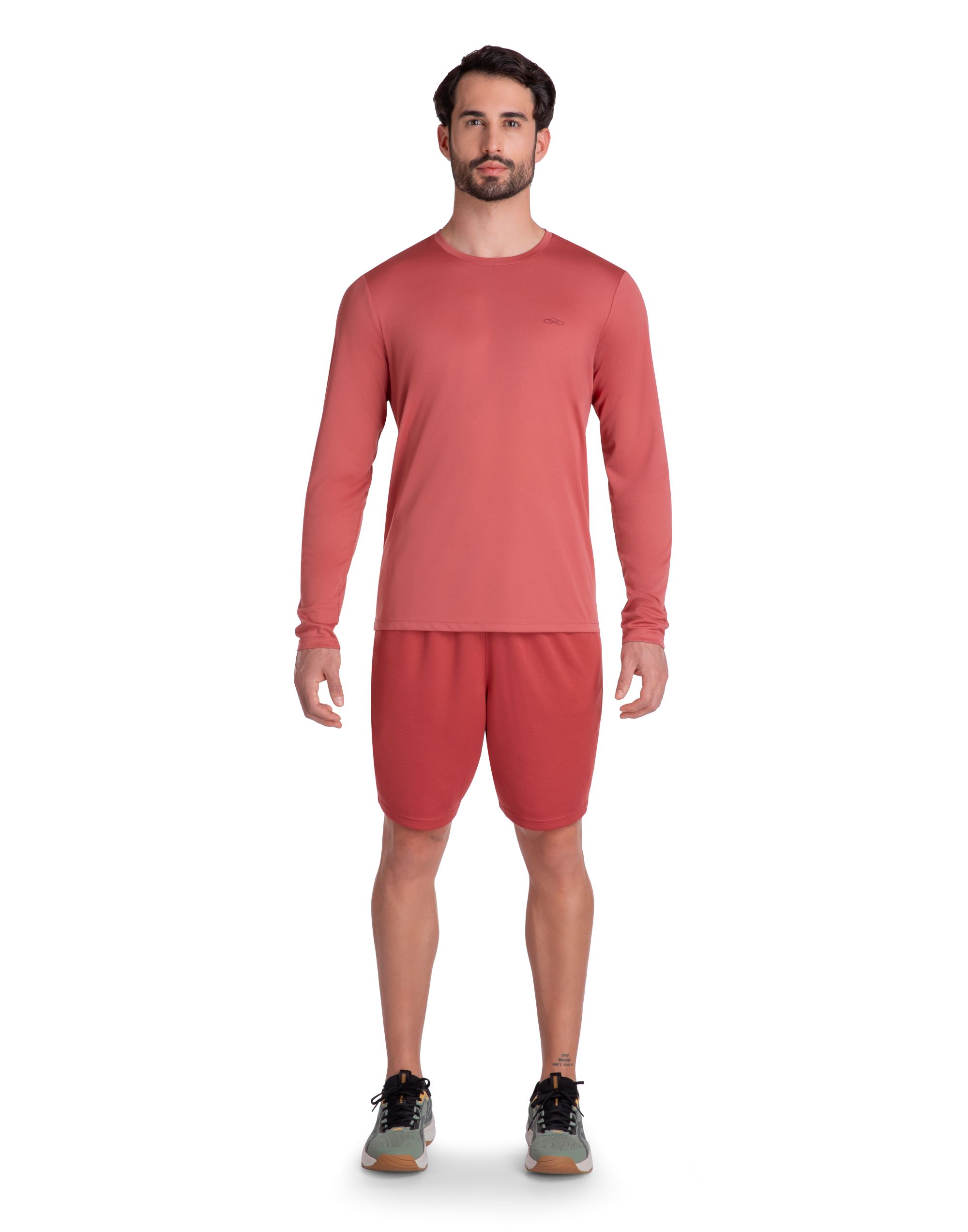 Camiseta Essential Manga Longa Olympikus — foto do produto em fundo branco