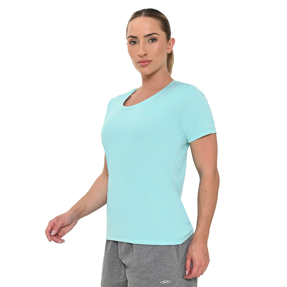 Camiseta Essential Olympikus Feminina — foto do produto em fundo branco