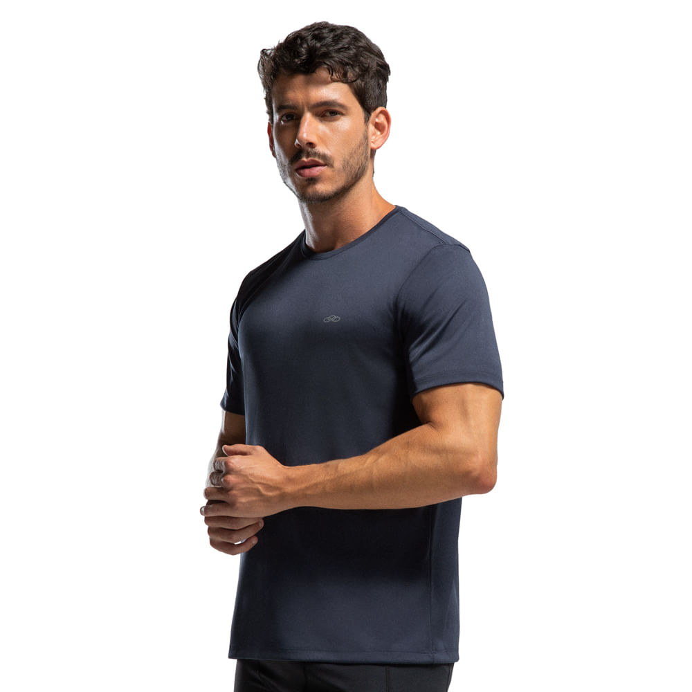 Camiseta Essential Olympikus Masculina — foto do produto em fundo branco