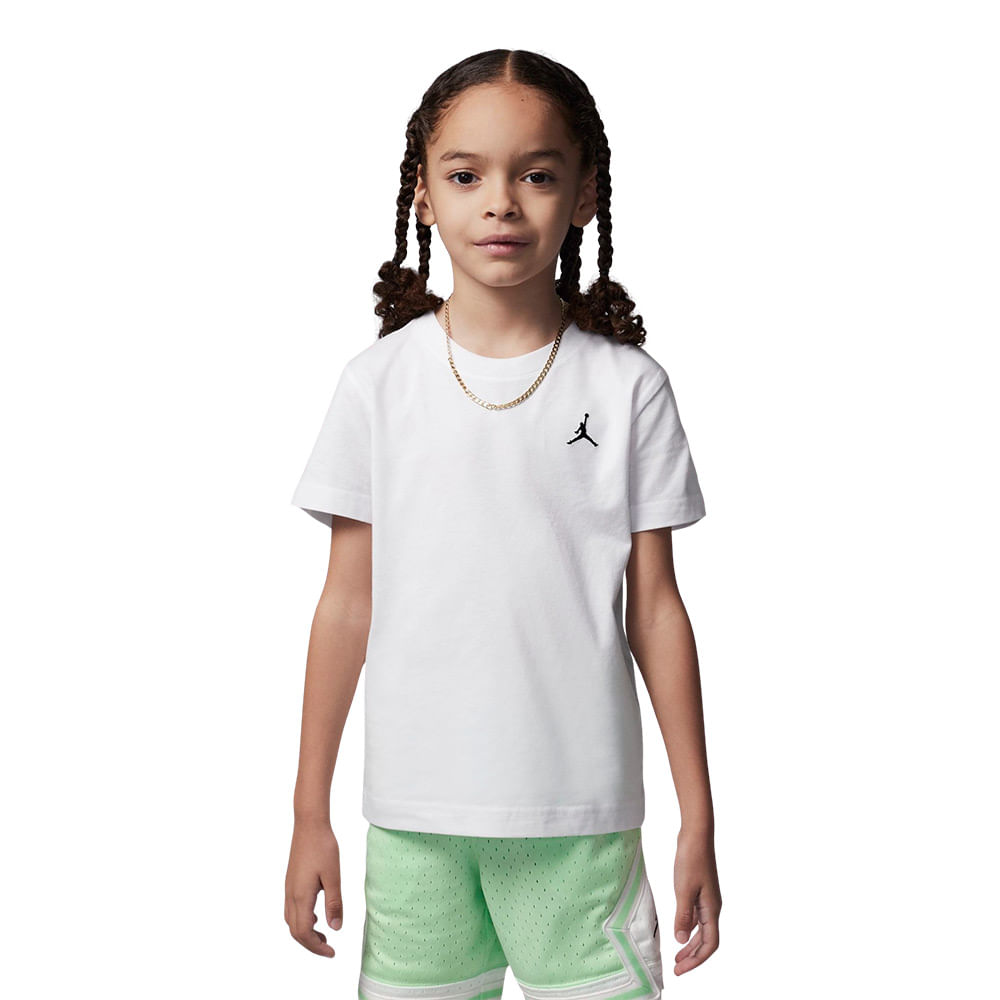 Camiseta Jordan Jumpman Air Infantil — foto do produto em fundo branco