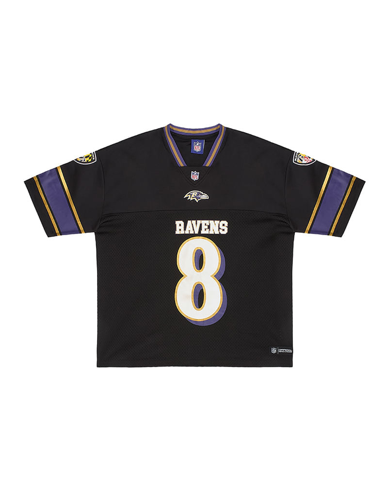 Camiseta NFL Baltimore Ravens Masculina — foto do produto em fundo branco