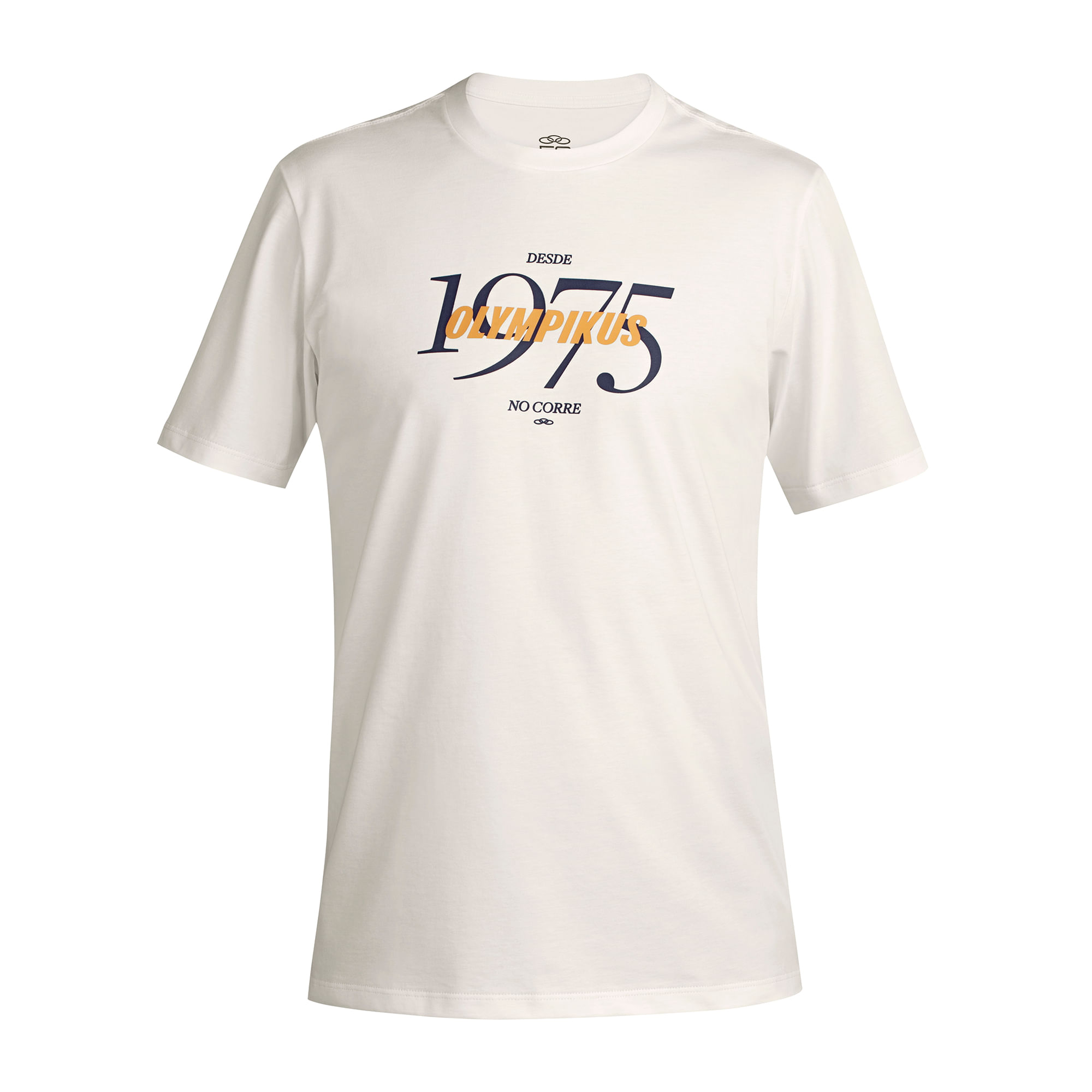 Camiseta Olympikus 50 Anos — foto do produto em fundo branco