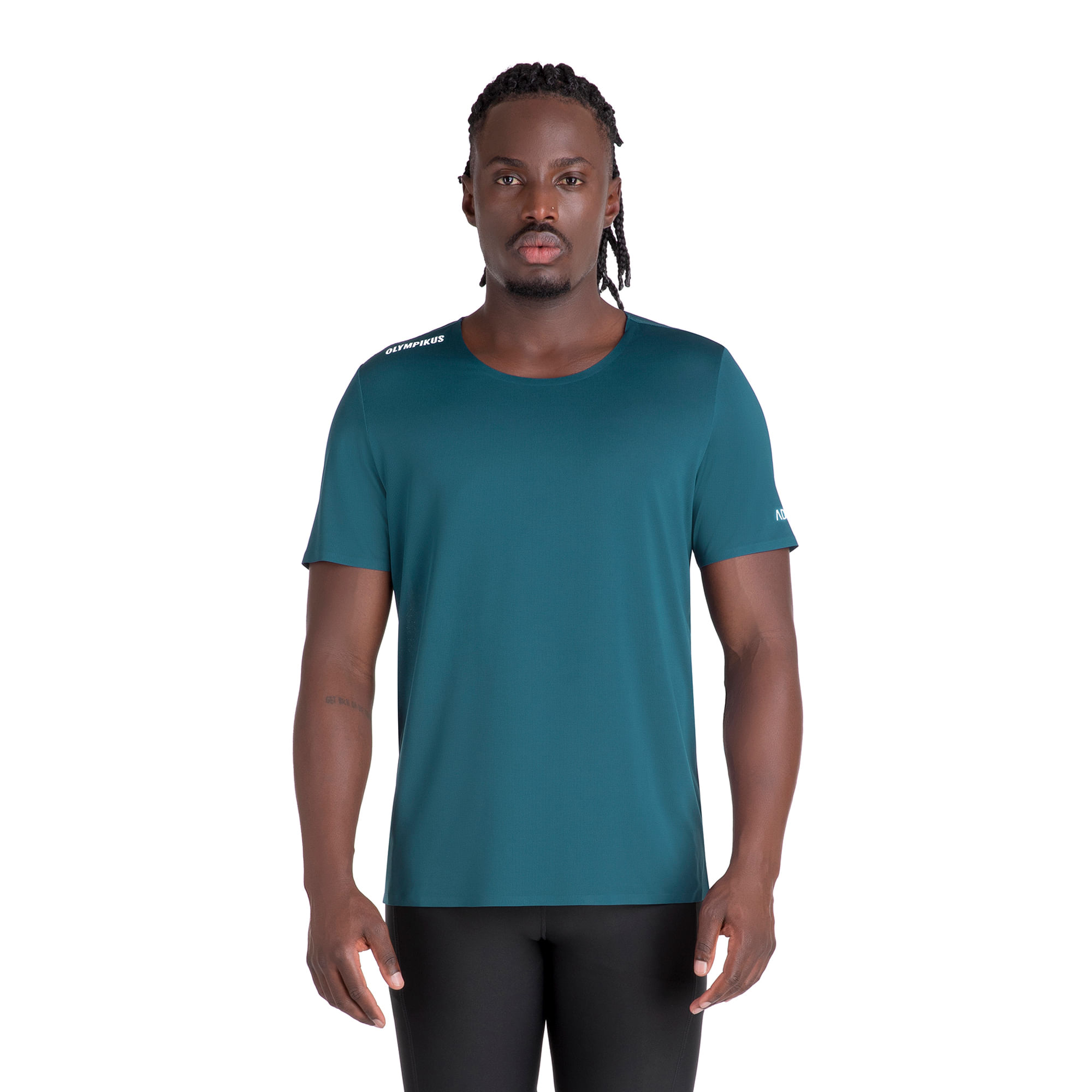 Camiseta Olympikus Corre Masculina — foto do produto em fundo branco
