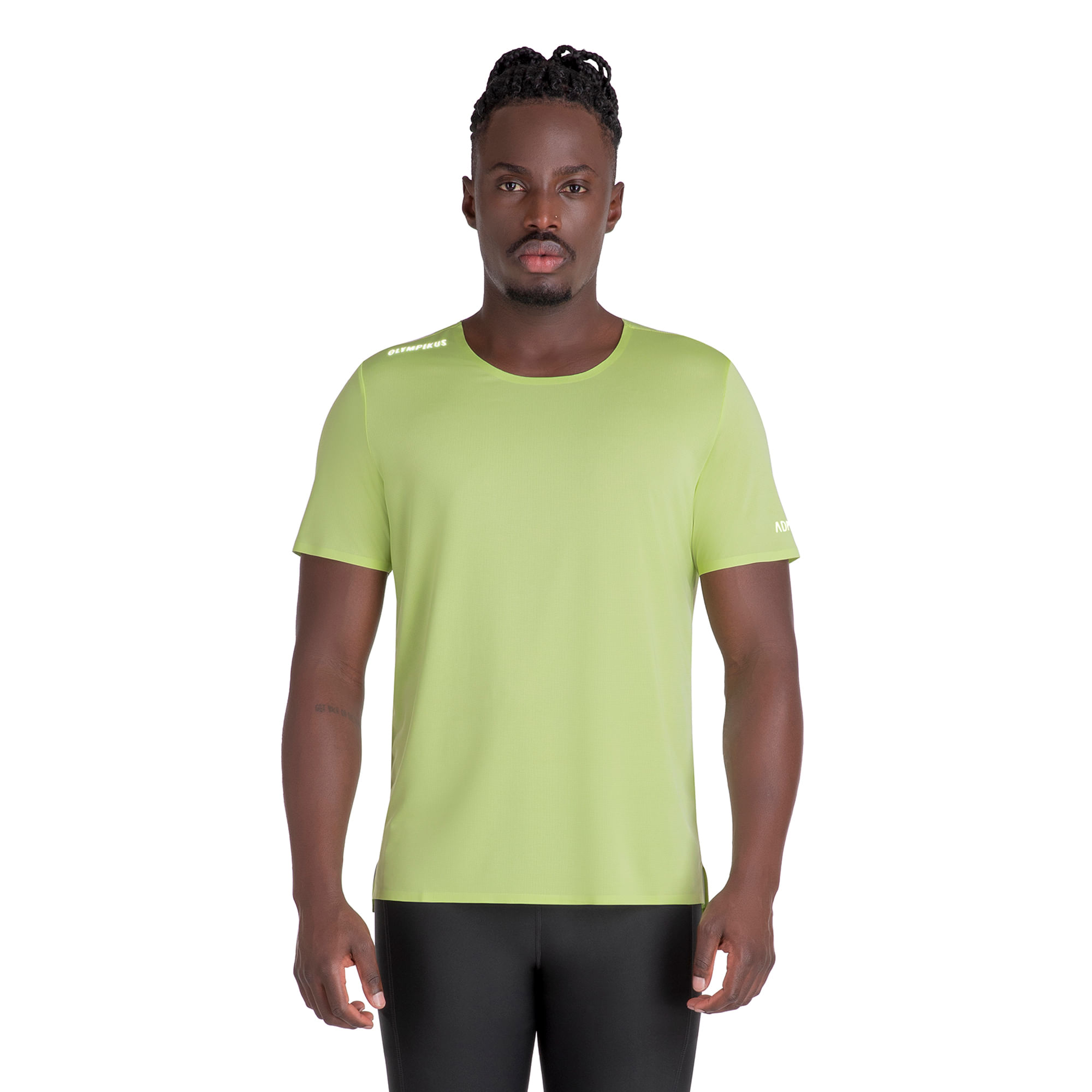 Camiseta Olympikus Corre Masculina — foto do produto em fundo branco