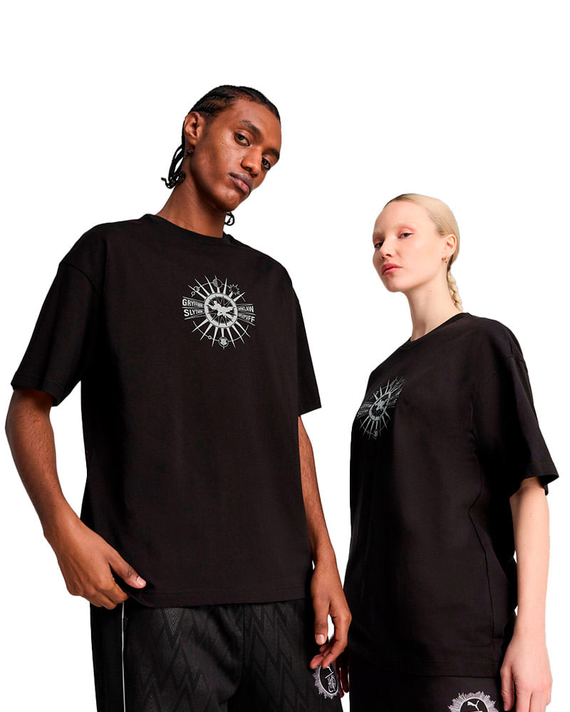 Camiseta Puma X Harry Potter Unissex — foto do produto em fundo branco