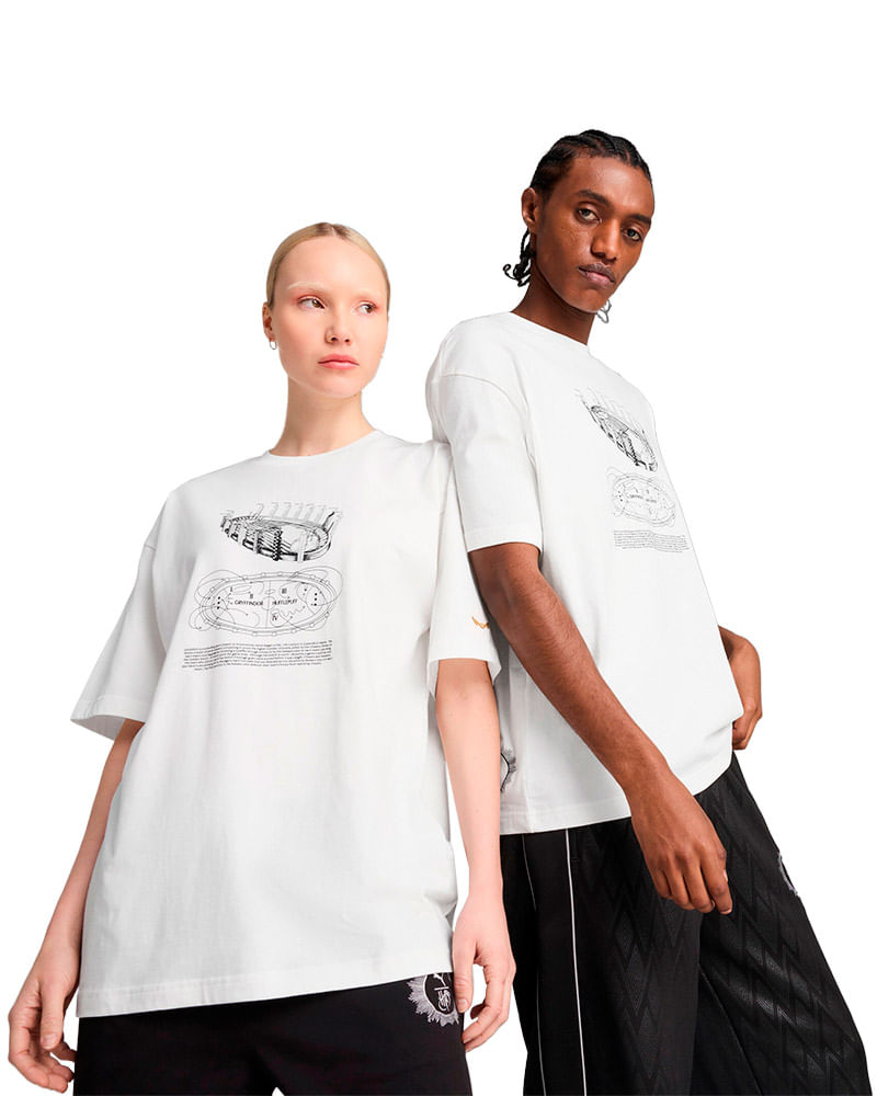 Camiseta Puma X Harry Potter Unissex — foto do produto em fundo branco