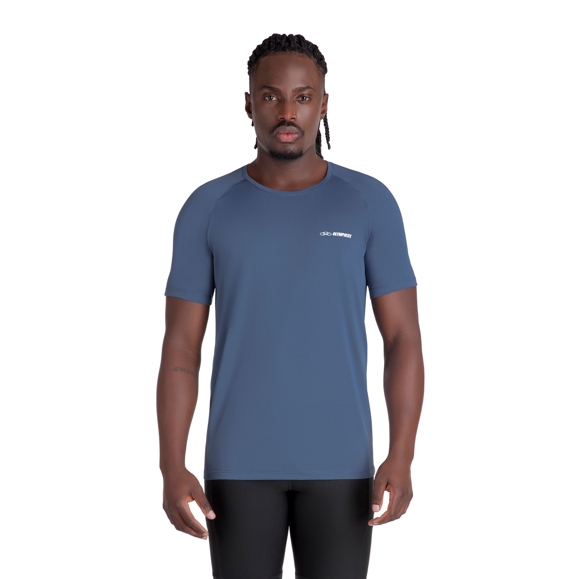 Camiseta Runner 2.0 Olympikus Masculina — foto do produto em fundo branco
