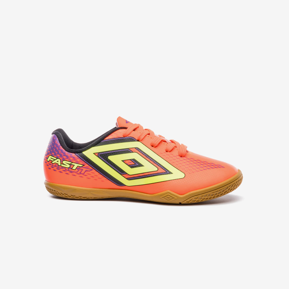 Chuteira Futsal Umbro Fast II Jr — foto do produto em fundo branco