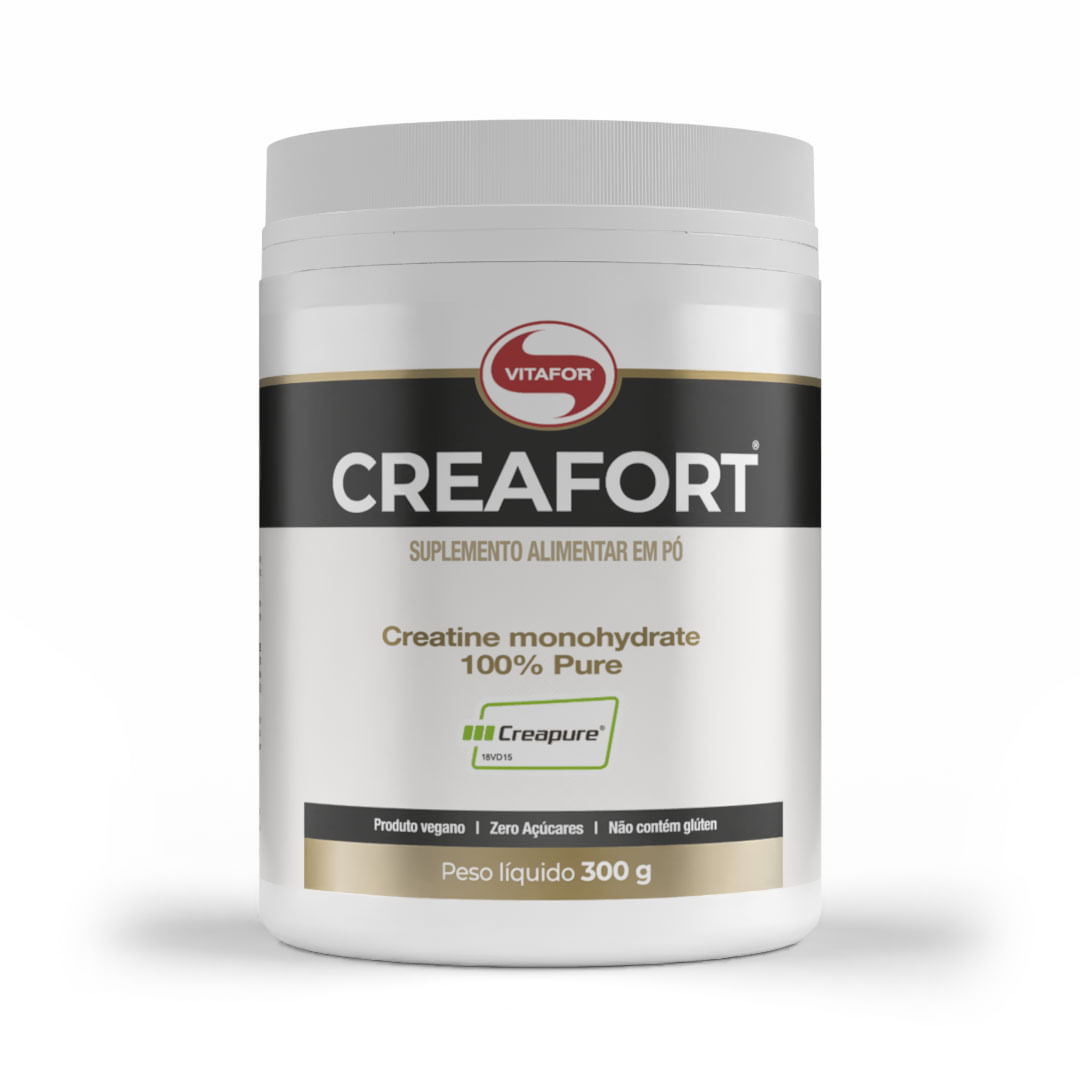 CREAFORT® Creatina Creapure 300g — foto do produto em fundo branco