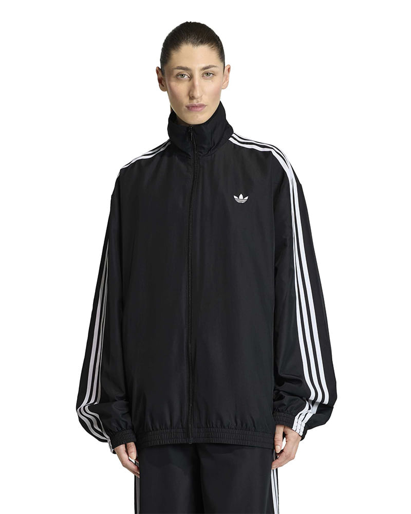 Jaqueta adidas Firebird Feminina — foto do produto em fundo branco