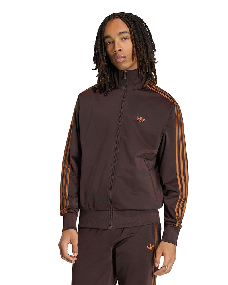 Jaqueta adidas Gola 3 Listras Masculina — foto do produto em fundo branco