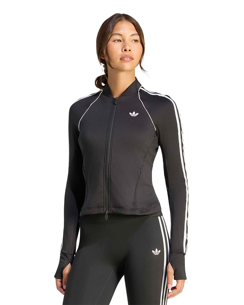 Jaqueta adidas Originals Sport Midlay Feminina — foto do produto em fundo branco
