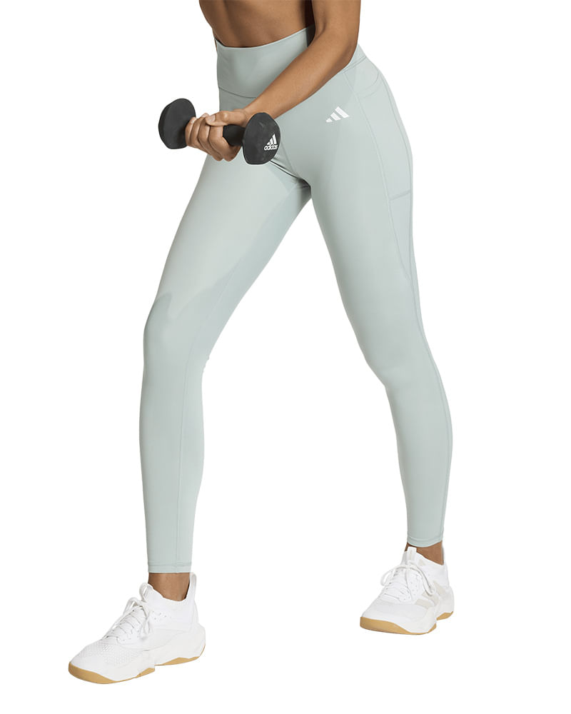 Legging adidas Optimé Essentials Feminina — foto do produto em fundo branco