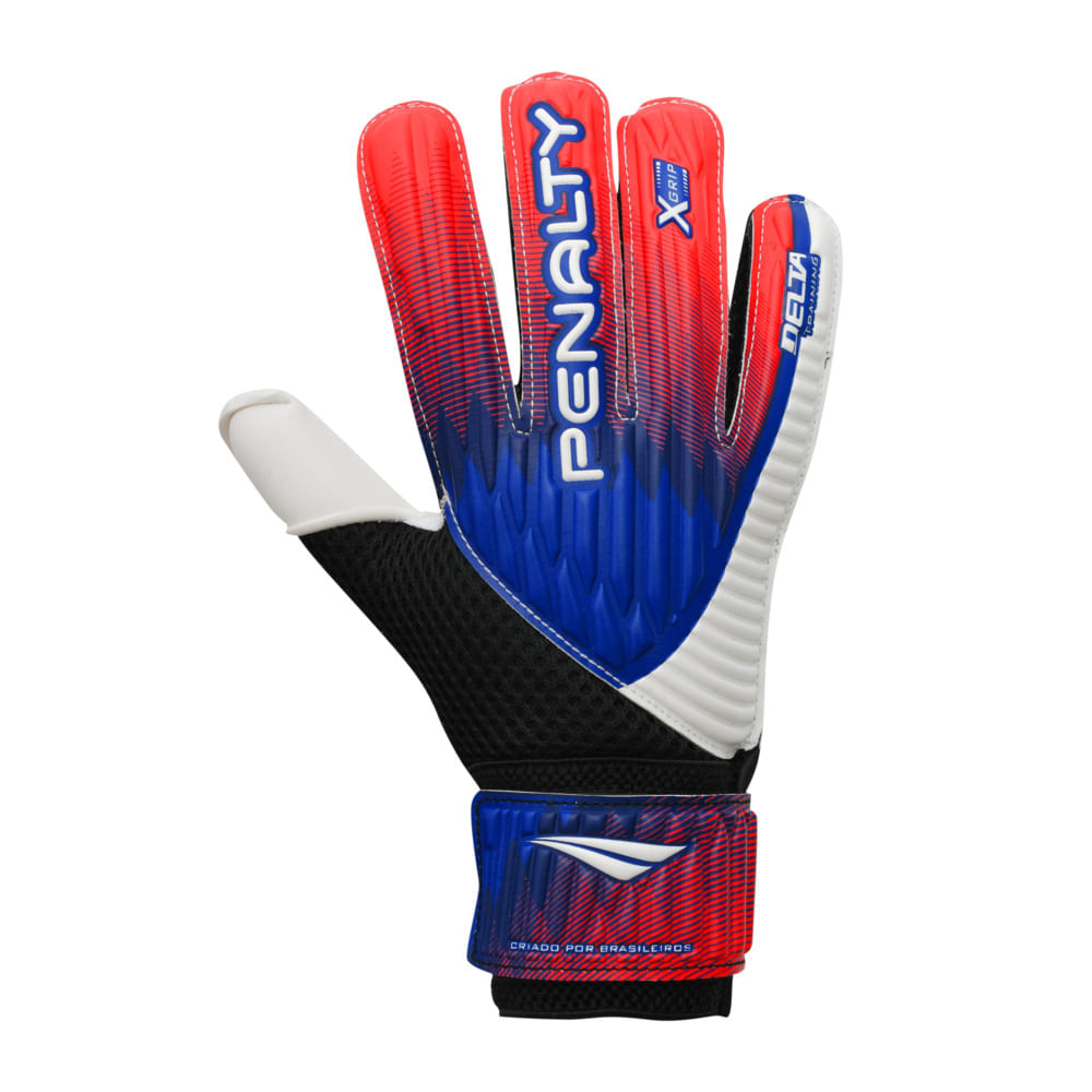 Luva De Goleiro Infantil Penalty Delta Training Xxiii — foto do produto em fundo branco