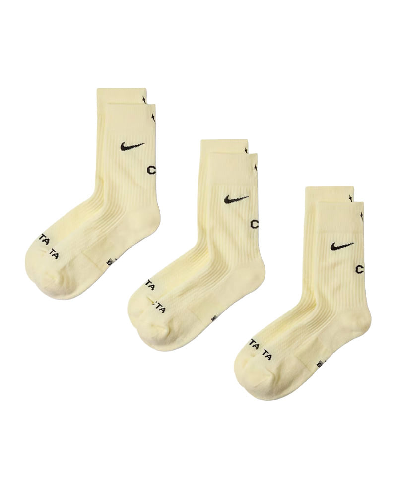 Meia Nike Nocta Sneaker 3 Pares Unissex — foto do produto em fundo branco