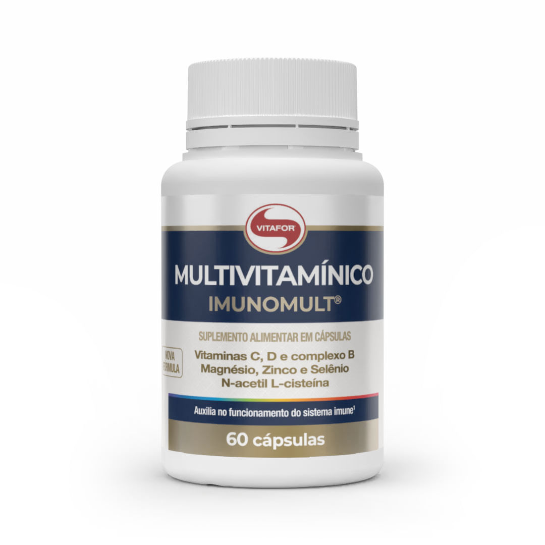 MULTIVITAMÍNICO IMUNOMULT® 60 Cápsulas — foto do produto em fundo branco