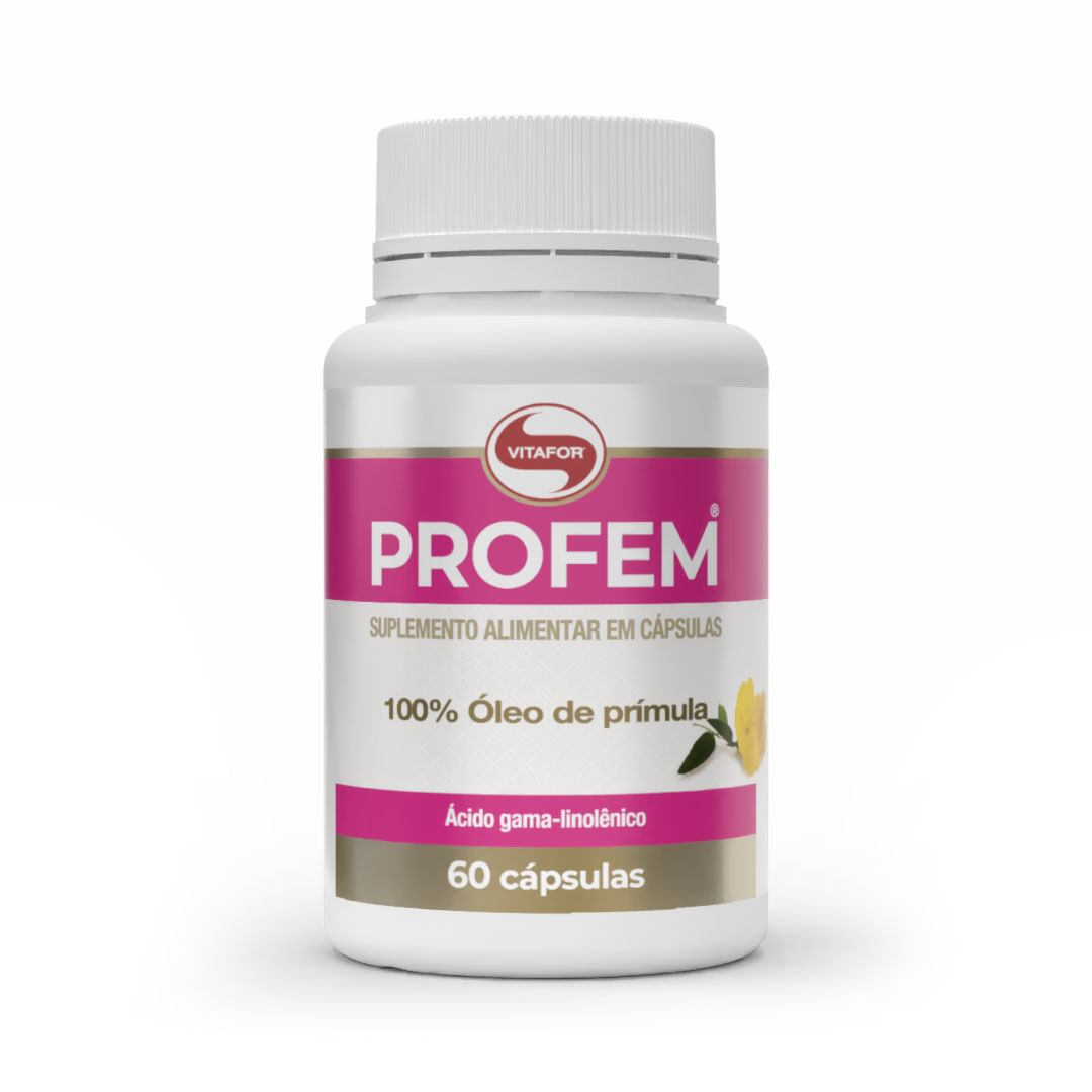 PROFEM®: Óleo de Prímula 60 Cápsulas — foto do produto em fundo branco