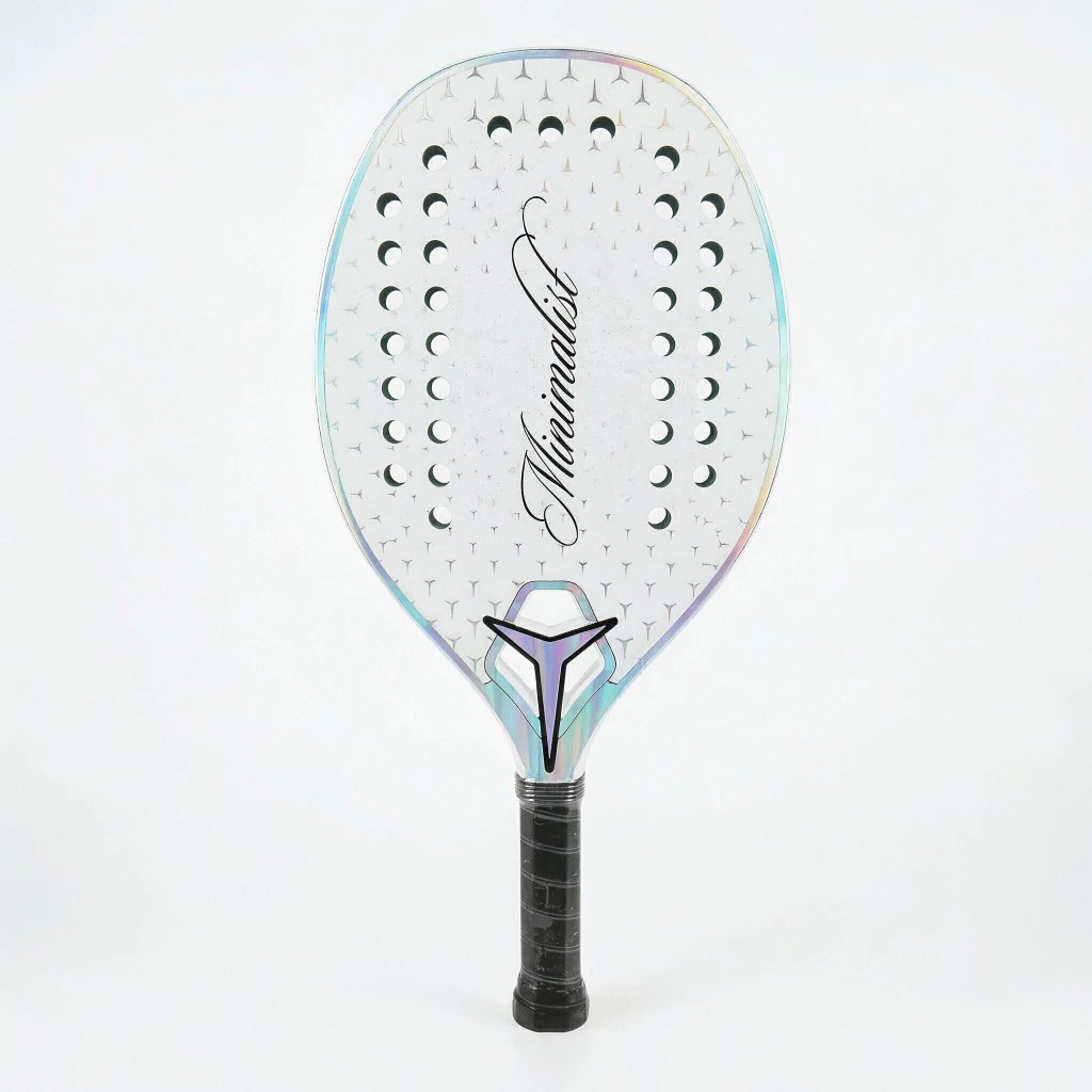 Raquete Beach Tennis Minimalist Sky Blanc