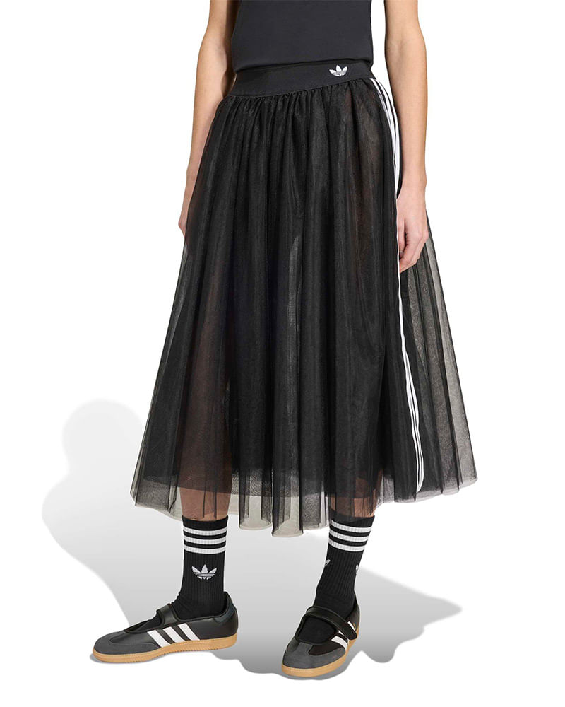 Saia adidas Tulle Originals Feminina — foto do produto em fundo branco