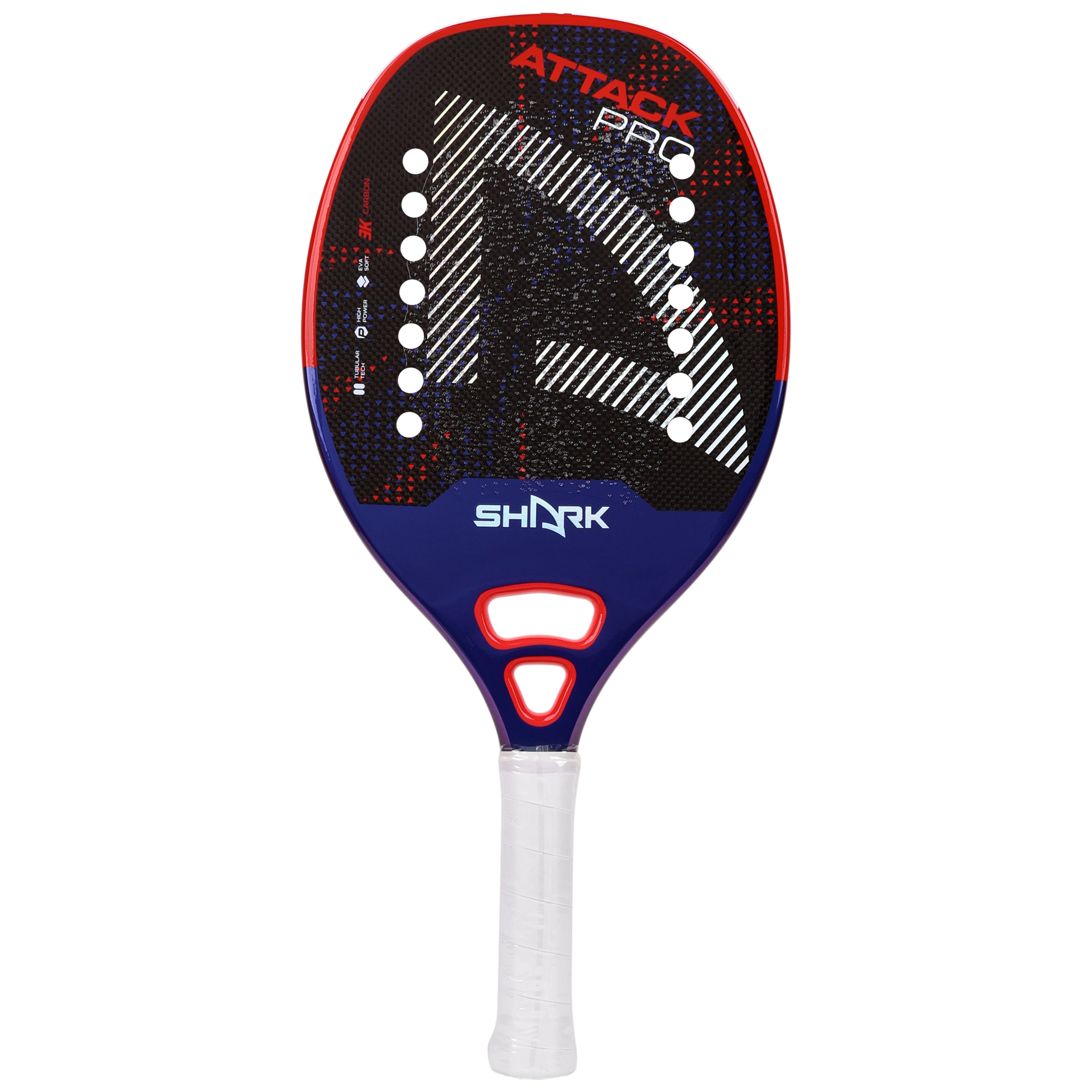 Shark Raquete Beach Tennis Attack — foto do produto em fundo branco