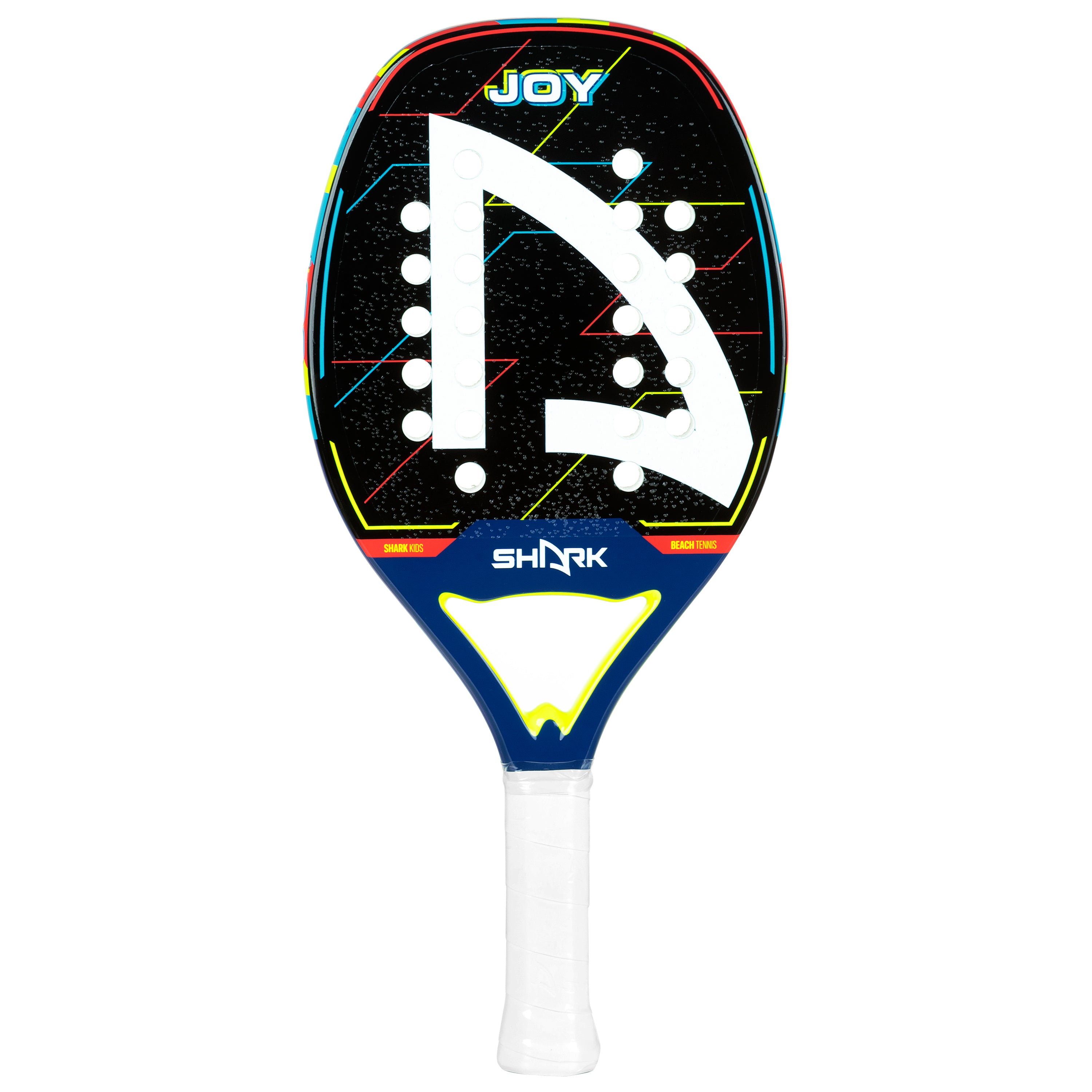 Shark Raquete Beach Tennis Infantil Joy — foto do produto em fundo branco