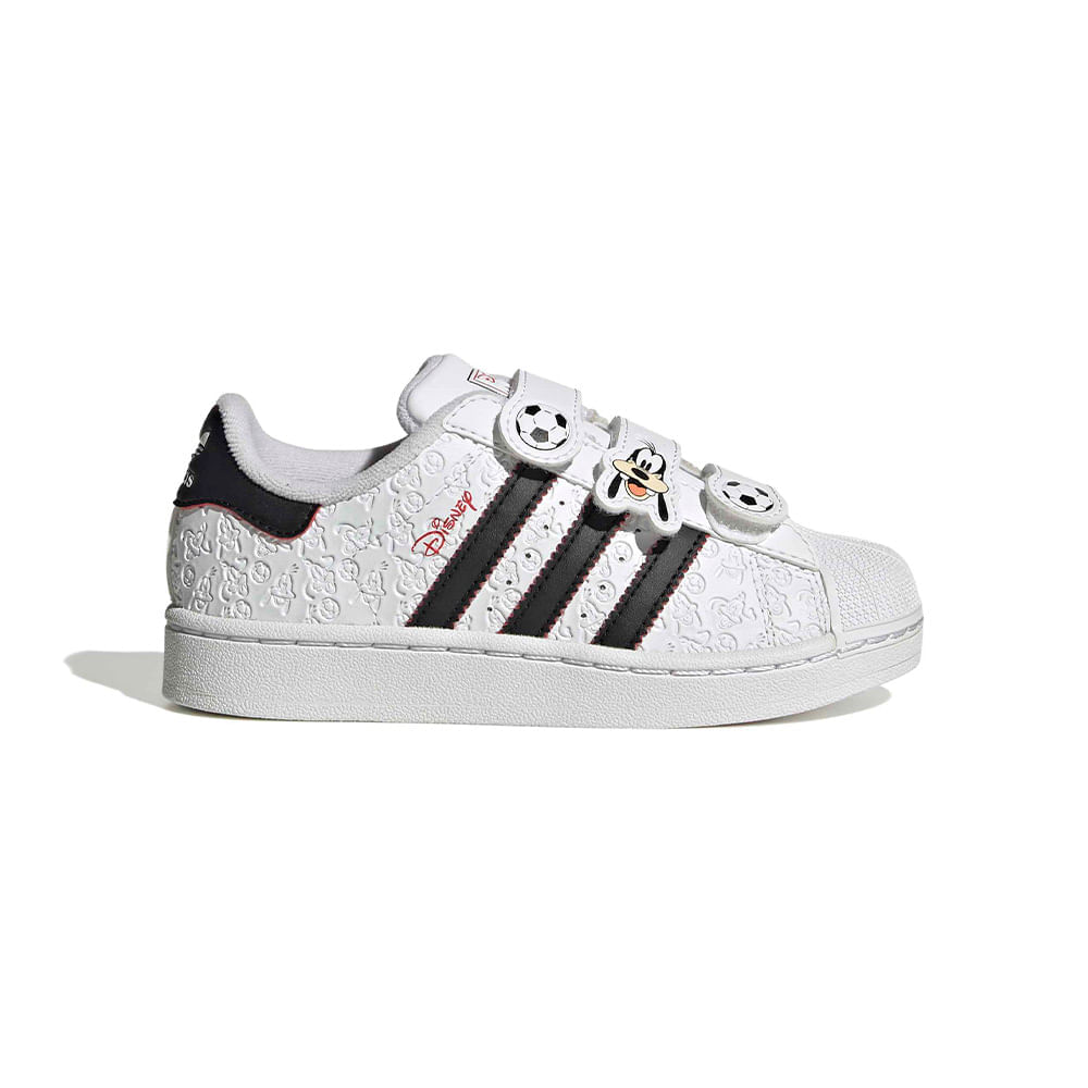 Tênis adidas Disney Superstar II CF C Infantil — foto do produto em fundo branco